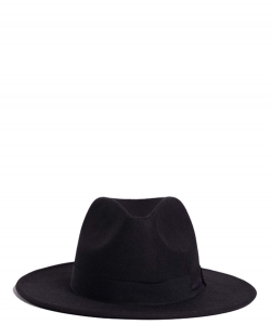 Leopard Fedora Hat HA320051 BLACK